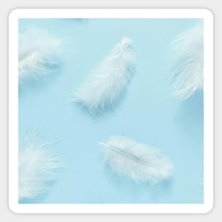 Feather pattern Sticker